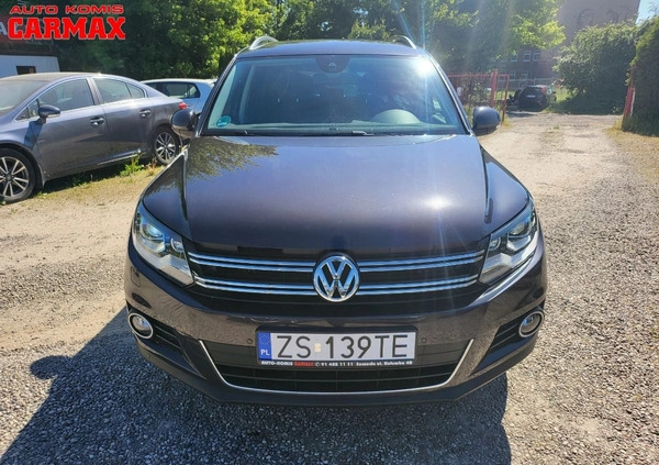 Volkswagen Tiguan cena 59900 przebieg: 146000, rok produkcji 2015 z Brok małe 466